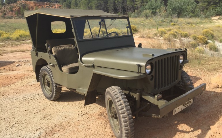 Vehículos antiguos: Willys Jeep