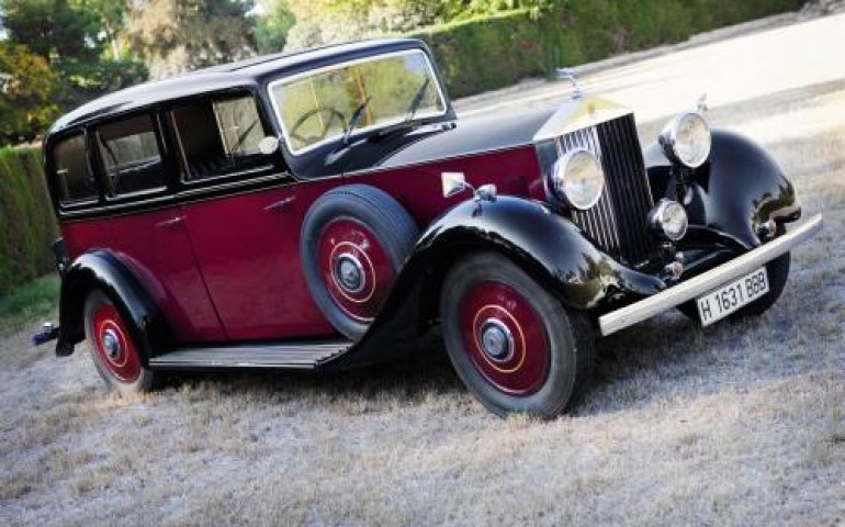 Rolls Royce para bodas Limousine - Alquiler coches clásicos para bodas
